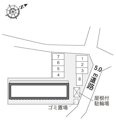 入ノ郷(28297)の駐車配置図