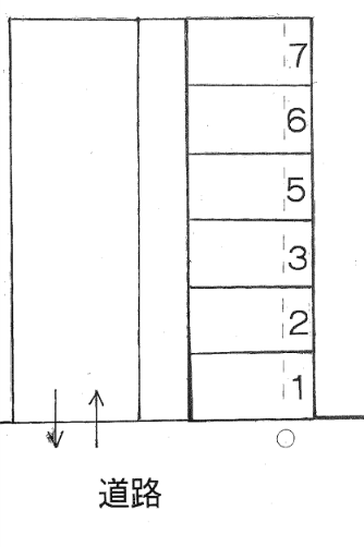 P115の駐車配置図