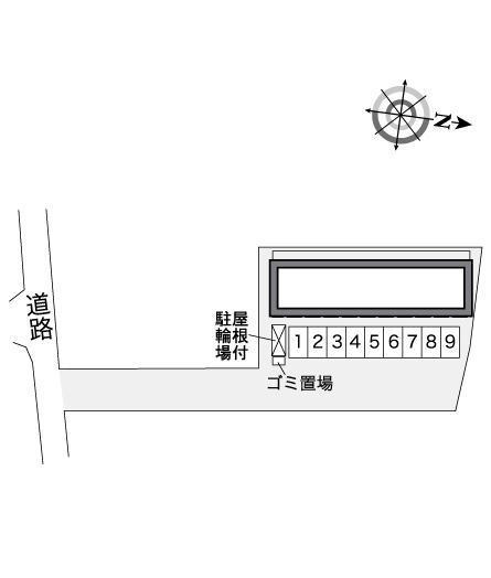 いずみ(26837)の駐車配置図