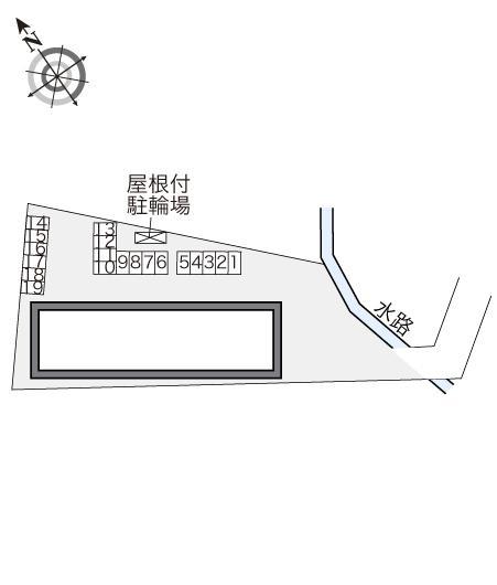 ｓｏｌｅｉｌ　総庭(33729)の駐車配置図