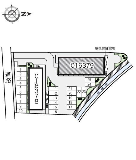ＴａｋｕｙａⅡ(16379)の駐車配置図