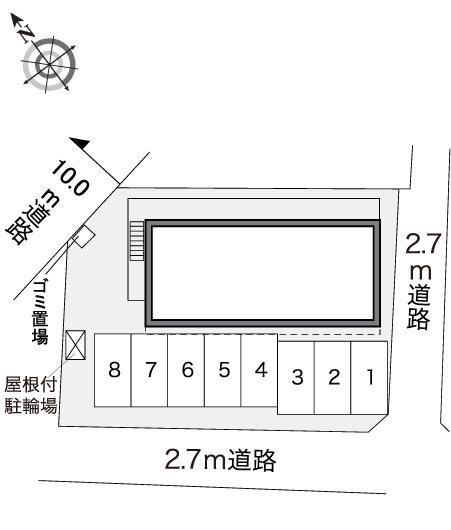 パーシモン　Ｔ　Ａ(30554)の駐車配置図