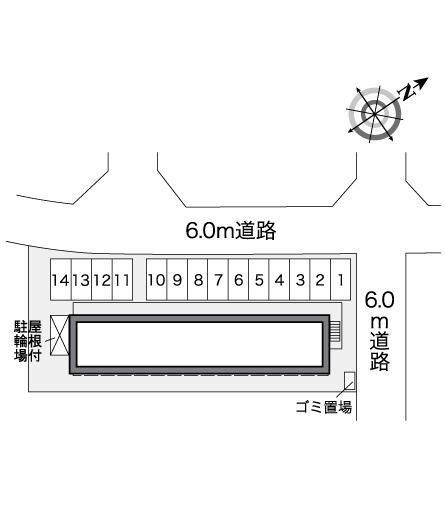 若夏(27013)の駐車配置図