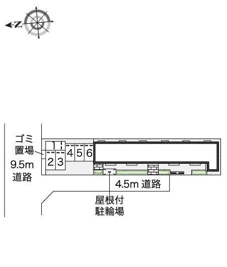 あたご(46798)の駐車配置図