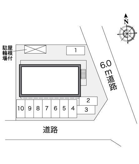 エクセラン青葉Ⅱ(26896)の駐車配置図