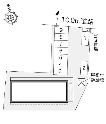 エトワール　スズ(29773)の駐車配置図