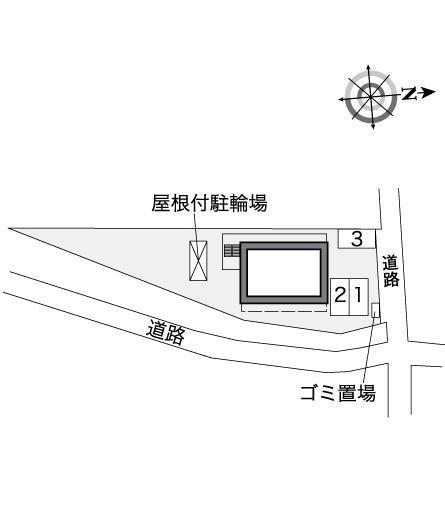 ラルク(37287)の駐車配置図