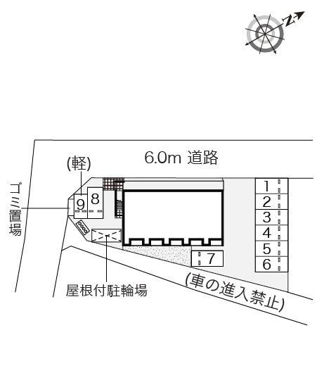 レガーロ(55531)の駐車配置図
