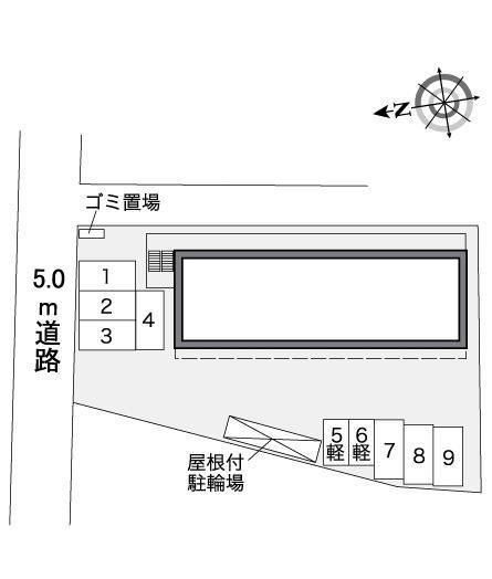 Ａ＆Ｋ　津山(39687)の駐車配置図