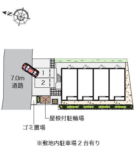 フランソワーズ(51643)の駐車配置図