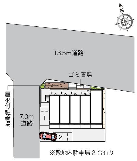 Ｖｅｇａ(55341)の駐車配置図