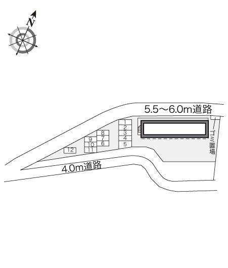 パークヒルズ(16728)の駐車配置図