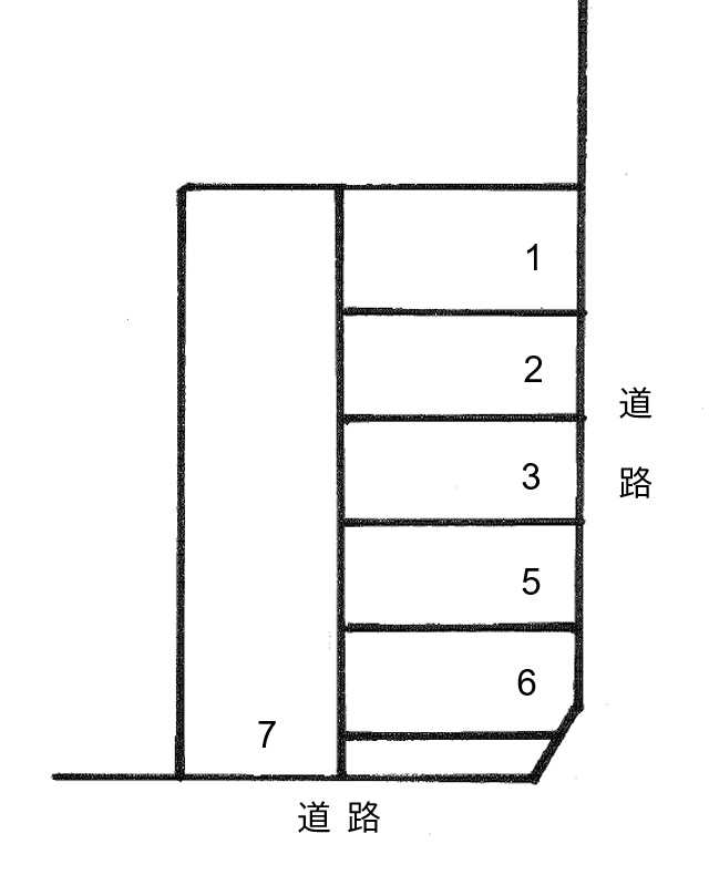 P226の駐車配置図