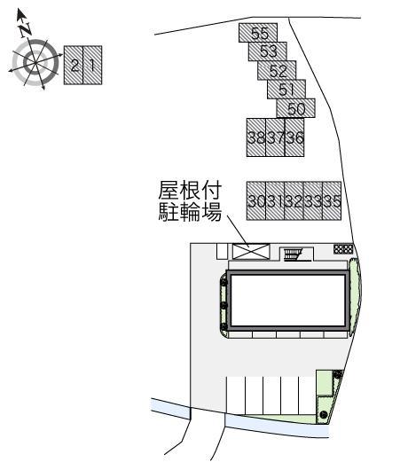美原北(15732)の駐車配置図