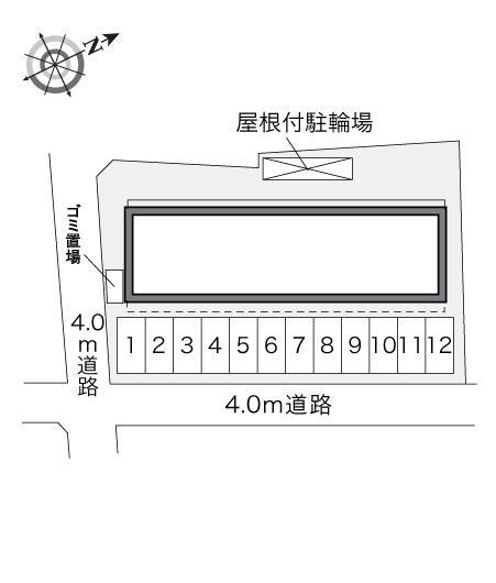ステイツ富士(28438)の駐車配置図