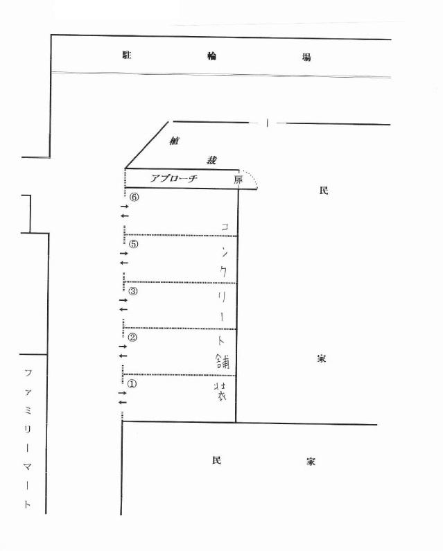 J-707の駐車配置図