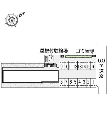 ジョルディン　宮津(39742)の駐車配置図