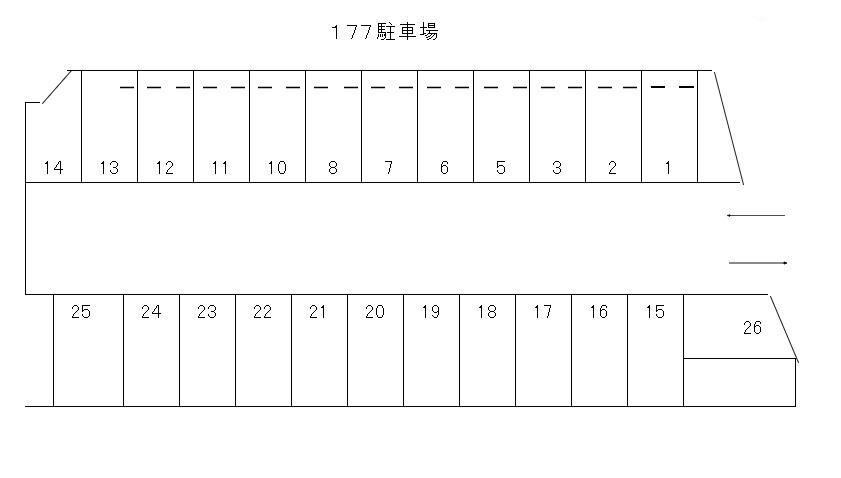 J-177の駐車配置図