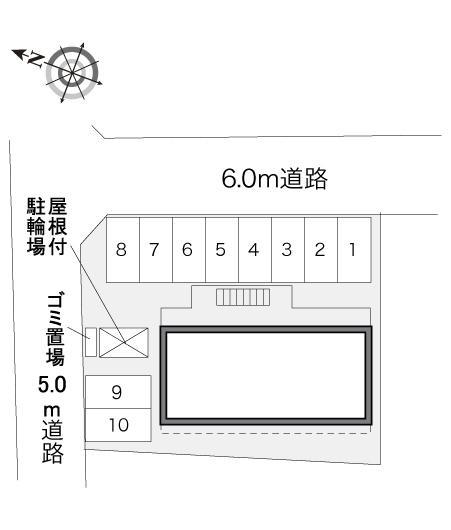 ＪＵＮⅡ(31410)の駐車配置図