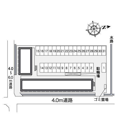 フォーサイト　松山(25952)の駐車配置図