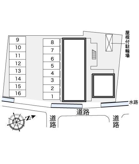 エスペランサ(25088)の駐車配置図