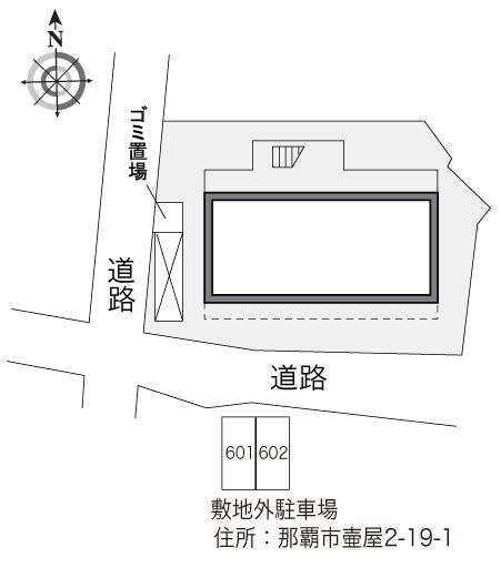 壺屋(16469)　敷地外駐車場の駐車配置図