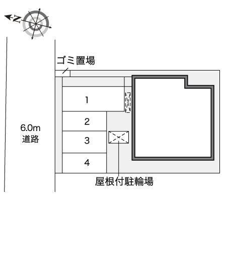 青雲(44791)の駐車配置図