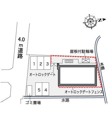 セレッソ(38527)の駐車配置図