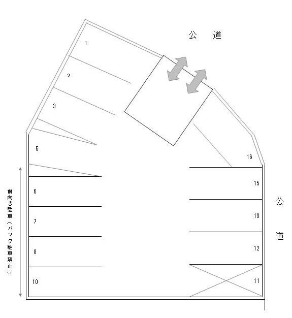 J-151の駐車配置図
