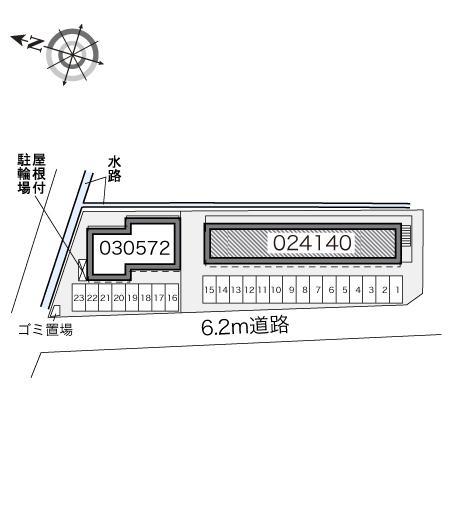 ＴＥＲＡＤＡ１６５(24140)の駐車配置図