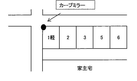 ゆうパーキングの駐車配置図