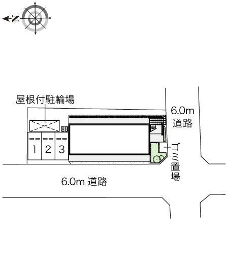 ＦⅢ相模原(43448)の駐車配置図