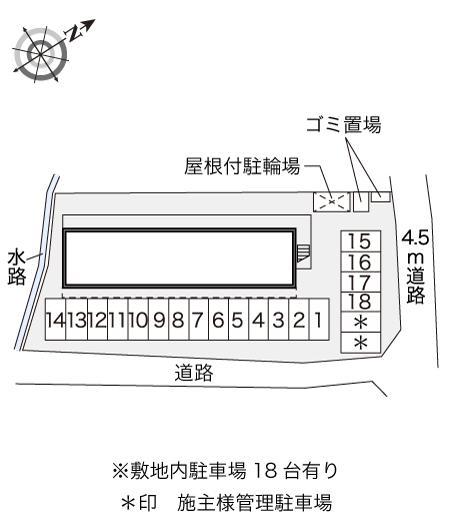 ブリリアント・グリーン(15670)の駐車配置図