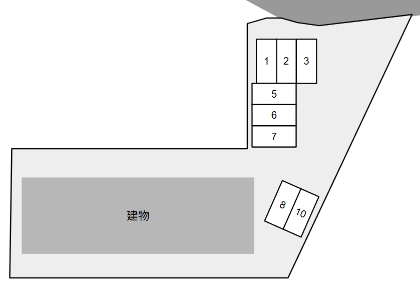 Ｆｏｌｉａｒ Ｓａｋａｍａの駐車配置図