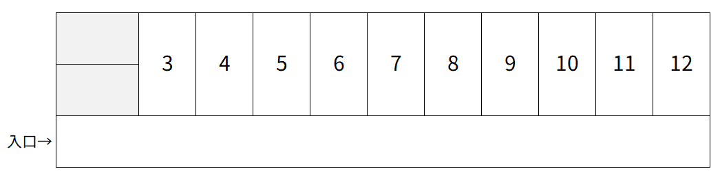 原田第一駐車場の駐車配置図