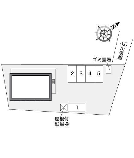 霧ヶ丘(27765)の駐車配置図