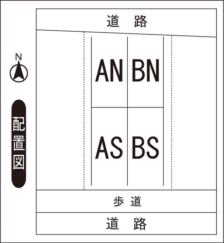 松本4丁目Nパーキングの駐車配置図