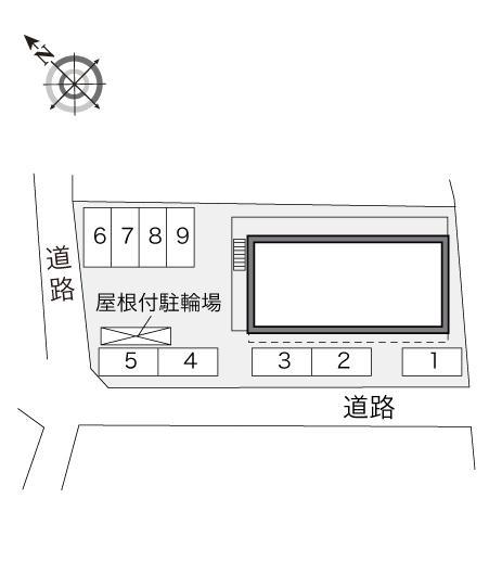 ガーデン　ワタナベ(28127)の駐車配置図
