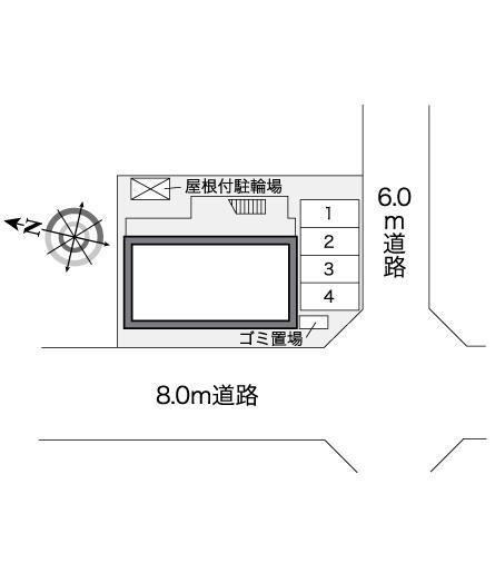 ナイキフォーテイツー(25231)の駐車配置図
