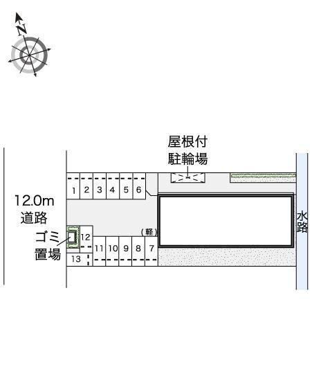 アステラス曙(45123)の駐車配置図