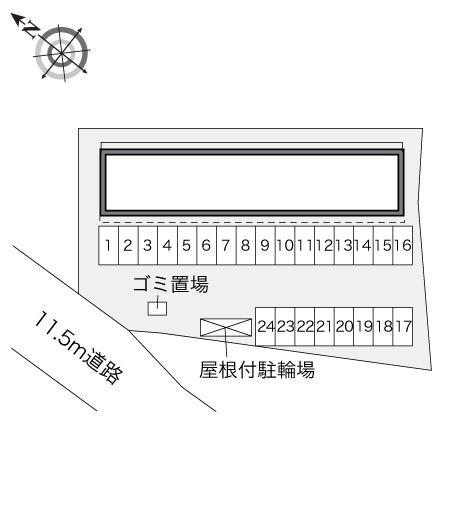 かさぎの(29875)の駐車配置図