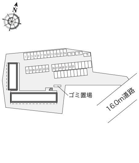 ＧＲＡＣＥⅢ(11188)の駐車配置図