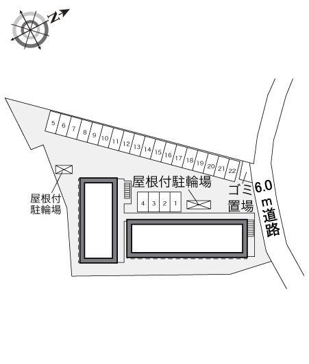 桜(33053)の駐車配置図