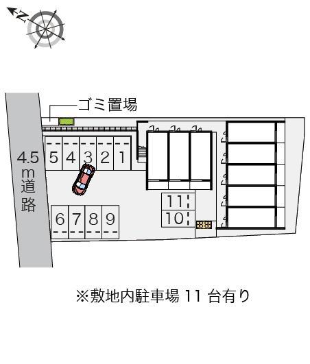 真(55273)の駐車配置図