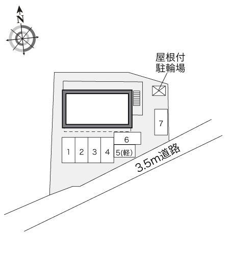 サンモール(34026)の駐車配置図