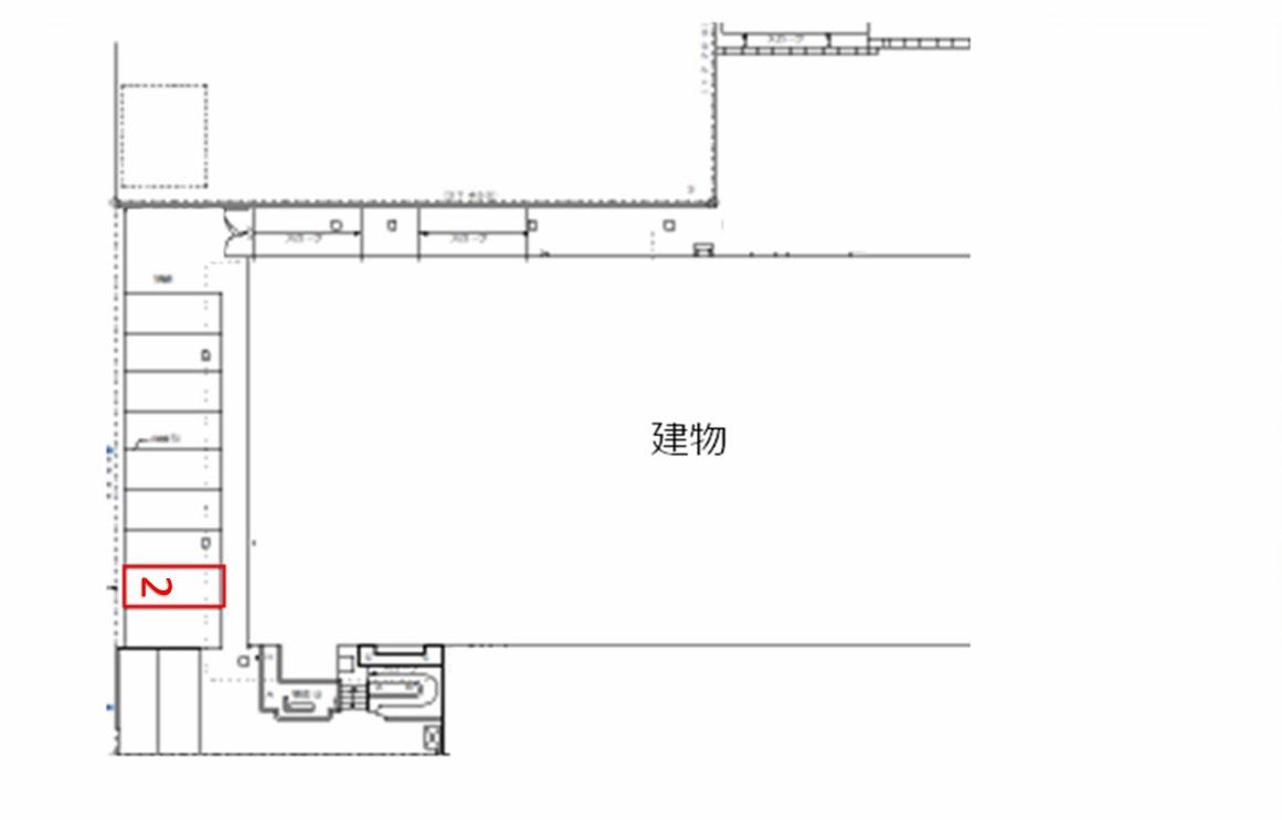 巻駐車場の駐車配置図