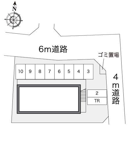 エルム(12347)の駐車配置図