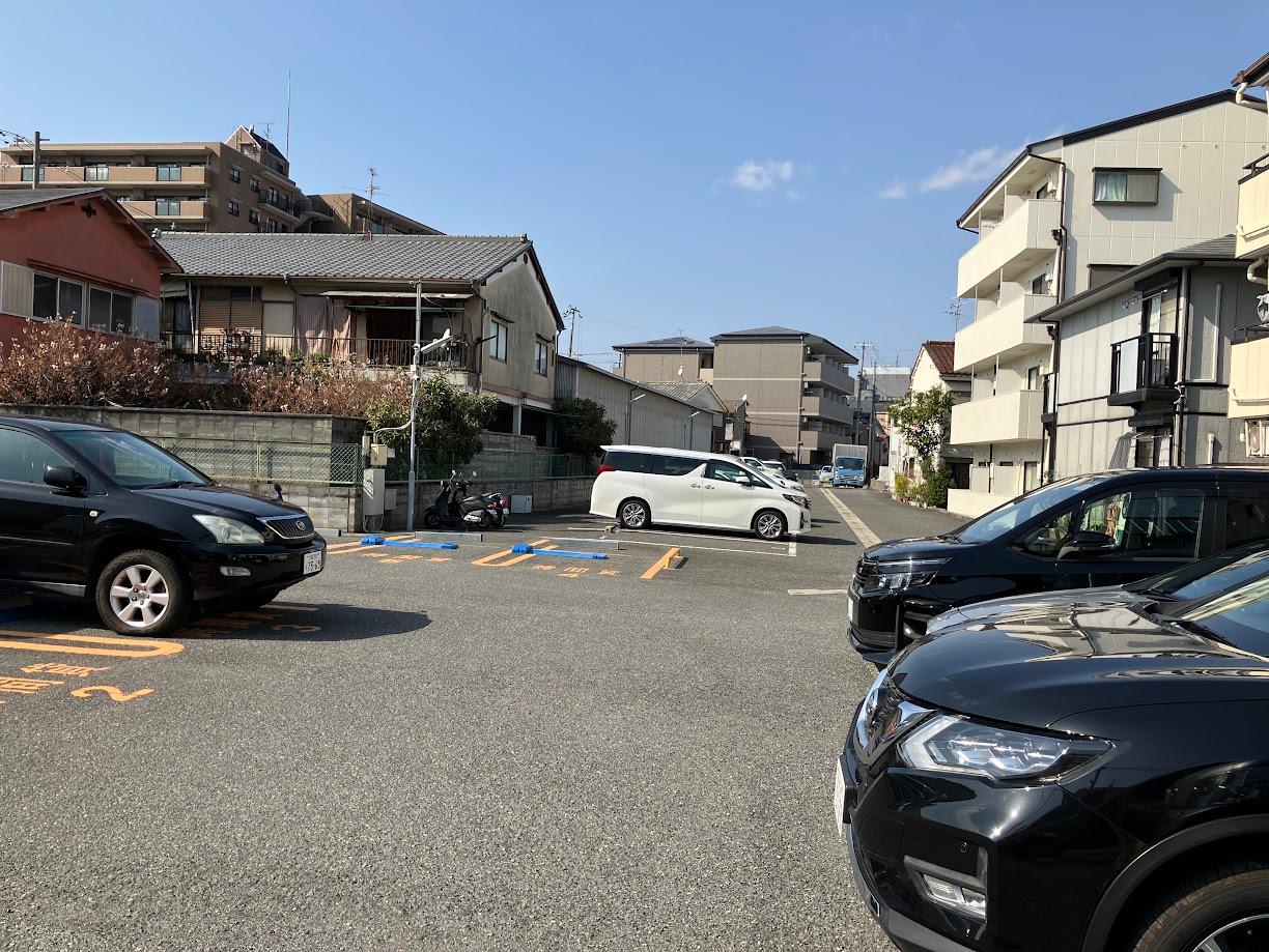 池田旭町モータープール（東）の外観・駐車場イメージ1枚目