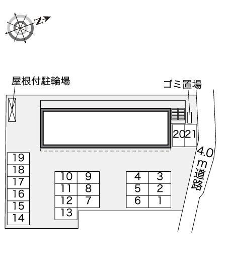 クリスタルパレス(41513)の駐車配置図