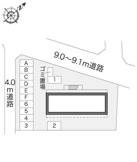 ＣａｓａＡｖｅｎｕｅ　Ⅲ(14382)の駐車配置図